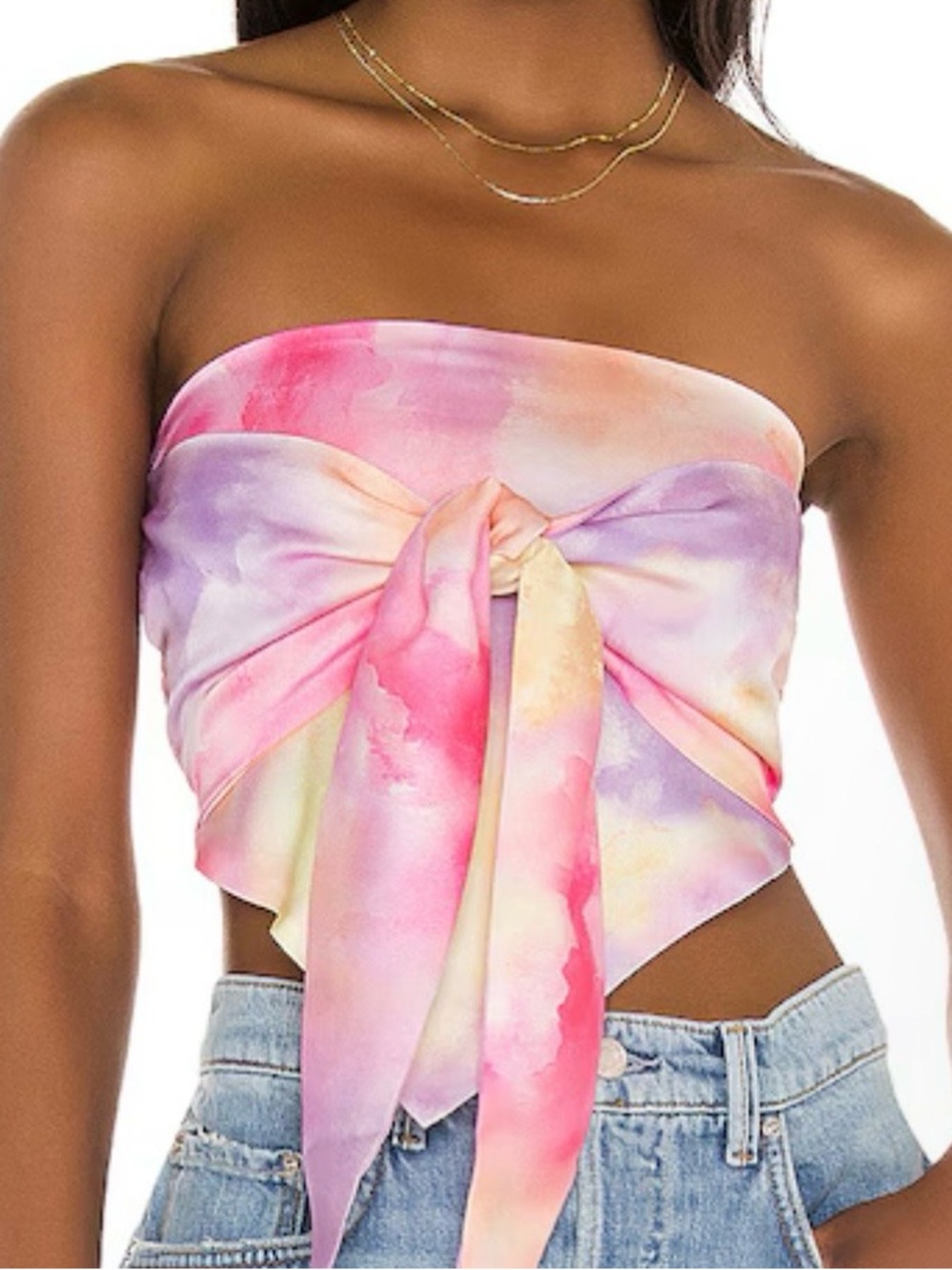 Revolve Tabitha Reversible Strapless Top